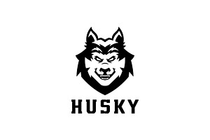 Husky Logo Design