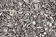 Sport Graphic Doodles Patterns, a Pattern Graphic by BALABOLKA (Thumbnail 3 of 6)