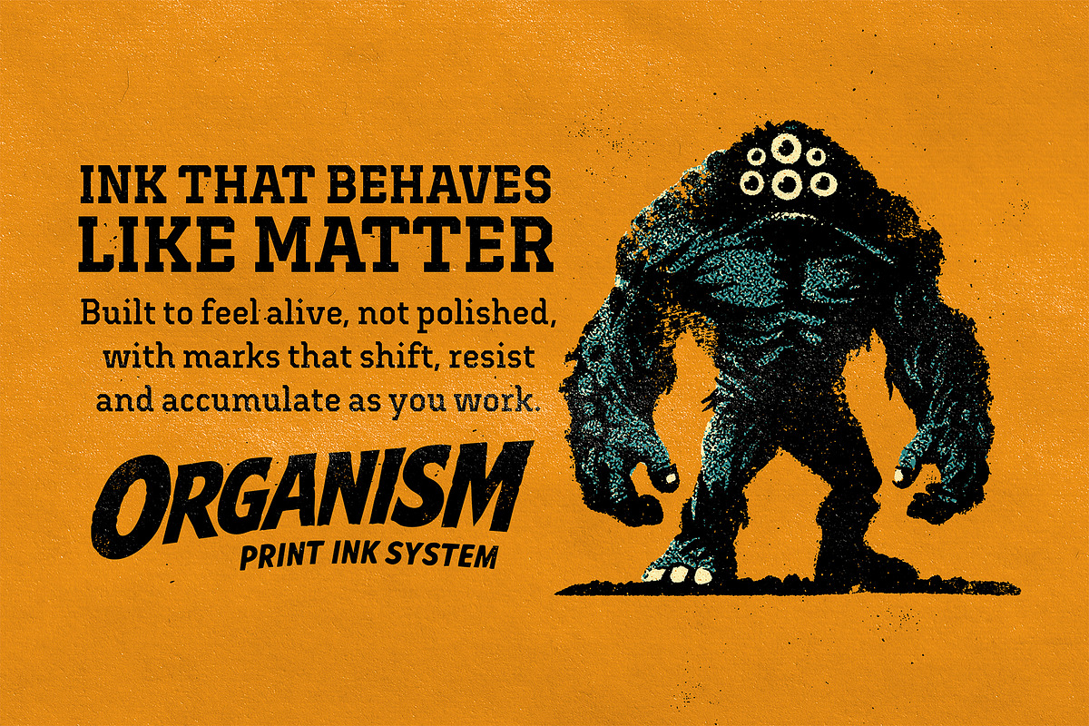 Organism - Ink System (Photoshop), a Brush Add-On by G.A.R.M. Company (Photo 3 of 11)