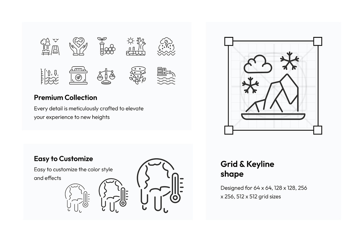 Animated Ecological Icons, an Outline Icon by Prosymbols (Photo 3 of 6)