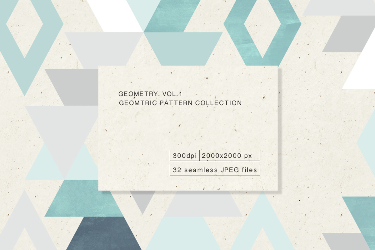 Geometric Pattern Collection, a Pattern Graphic by Irtsya (Photo 6 of 6)