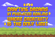 Nano Pix - Pixel Game Family, a Font by Dharmas Foundry (Thumbnail 9 of 12)
