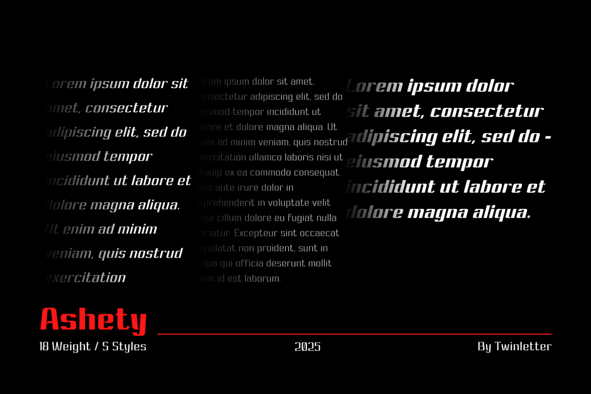 Ashety, a Sans Serif Font by twinstd (Photo 5 of 14)