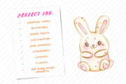 Watercolor Pastel Sweets Clipart, an Illustration by Watercolor design (Thumbnail 11 of 12)
