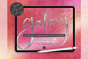 Procreate Galaxy Brushes, a Brush Add-On by My Fancy Design Shop (Thumbnail 1 of 14)