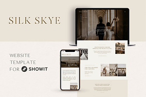 Aesthetic Showit Website Template, a Websites & App Template by Wonderlik Webdesign