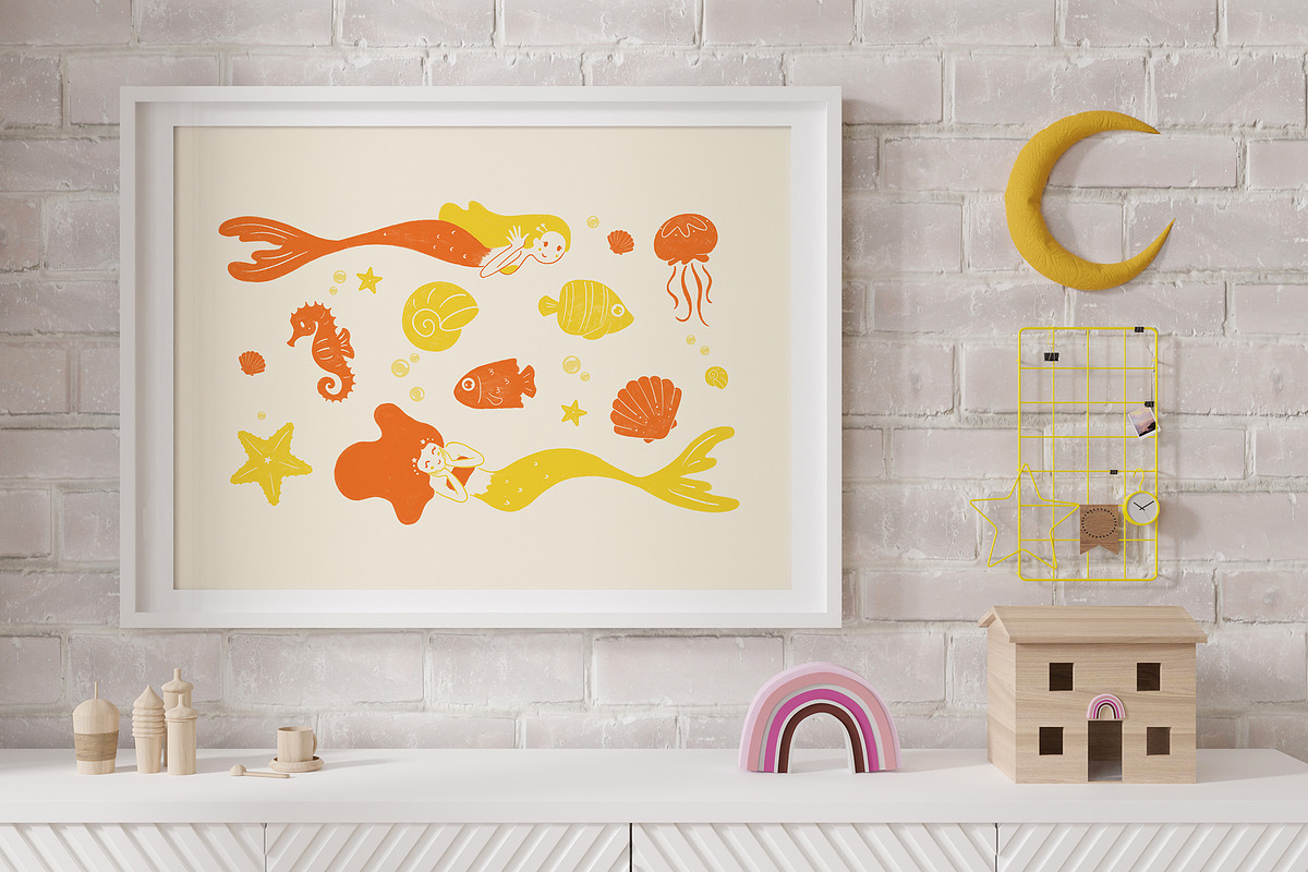Ocean Charms Clip Art & Patterns, a Graphic by madeillus (Photo 6 of 9)