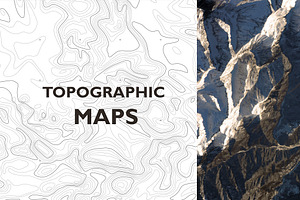 Topographic map