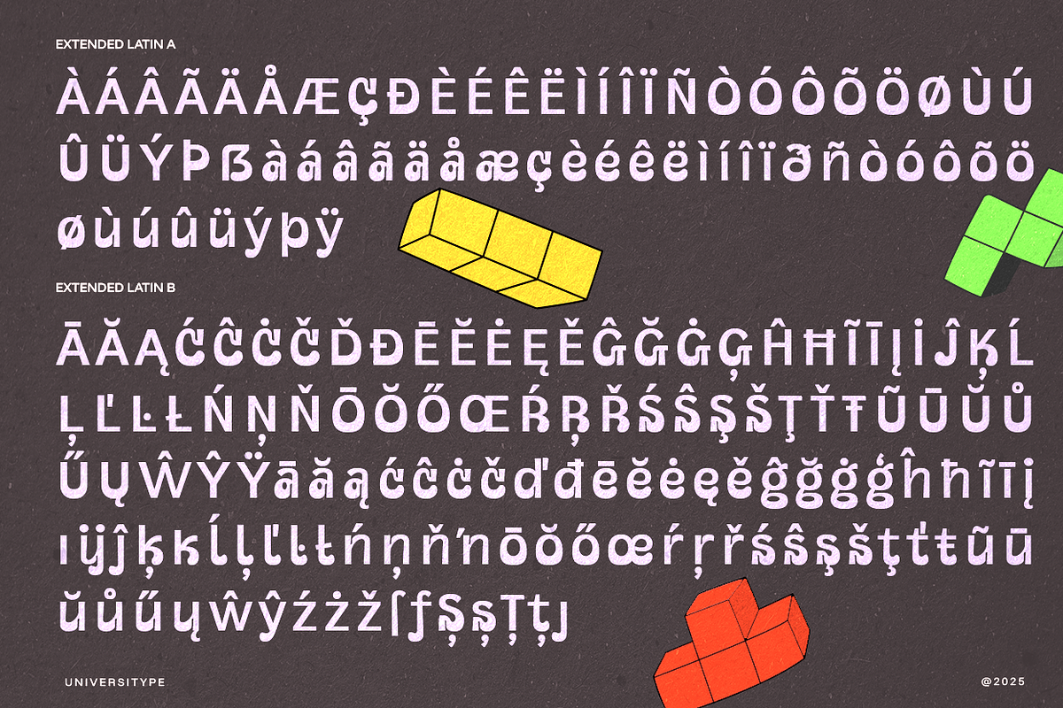 UT Gogras - A Quirky Display Font, a Sans Serif Font by Universitype (Photo 7 of 11)