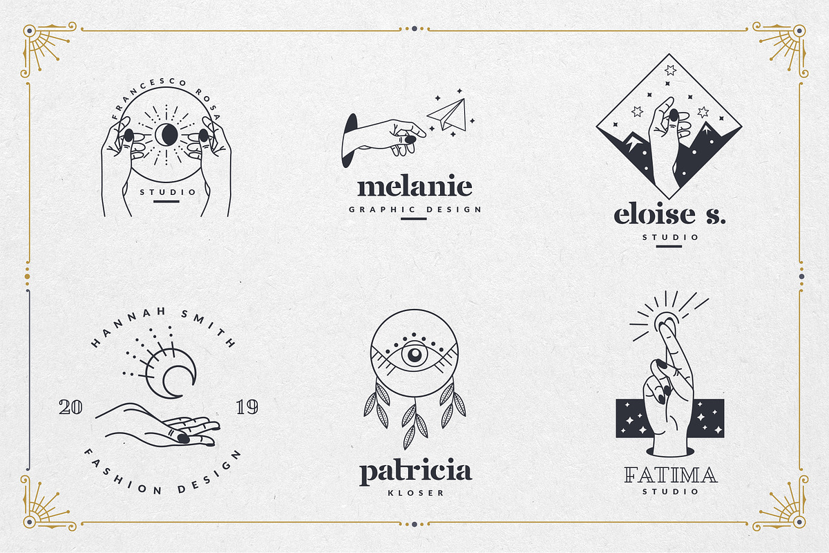 50 Mystic Logo Templates, a Branding & Logo Template by GraphicDash (Photo 6 of 7)
