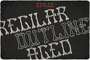 Bones Typeface, a Symbol Font by VozzyStock (Thumbnail 4 of 5)