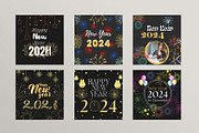 2024 New Year 10 Instagram template, a Social Media Template by Waliullah Solutions (Thumbnail 3 of 4)