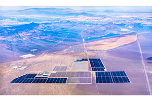 Solar power plants in the Mojave, a Nature Photo by Leonid Andronov