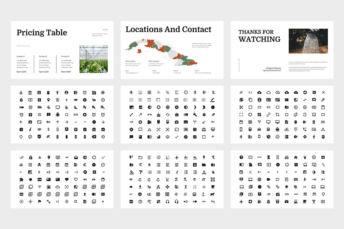 Basea : Agriculture Google Slides, a Presentation Template by Punkl Camp (Photo 5 of 9)