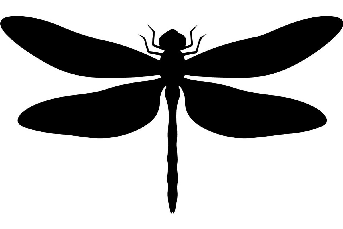 Dragonfly Silhouette, an Object Graphic by Designer_Momina (Photo 2 of 20)