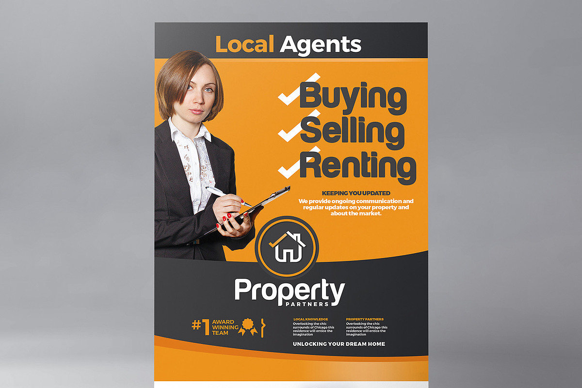 Real Estate Flyer Template, a Flyer Template by BrandPacks (Photo 4 of 5)