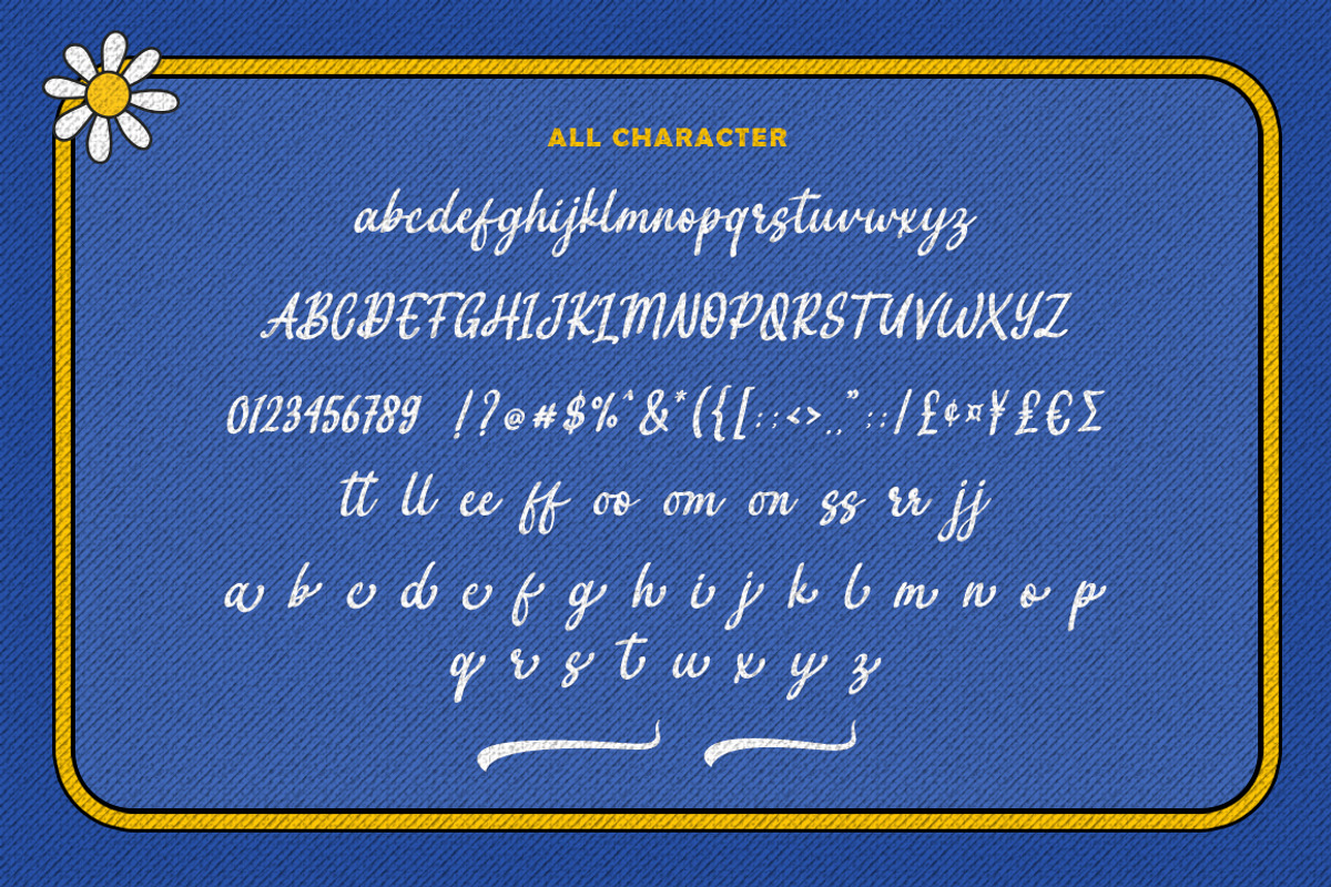 Anathema - Vintage Script Font, a Script Font by Bluestype Studio (Photo 7 of 7)