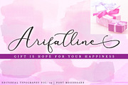 Anything Script || 8 Fonts, a Script Font by Aldedesign (Thumbnail 7 of 17)