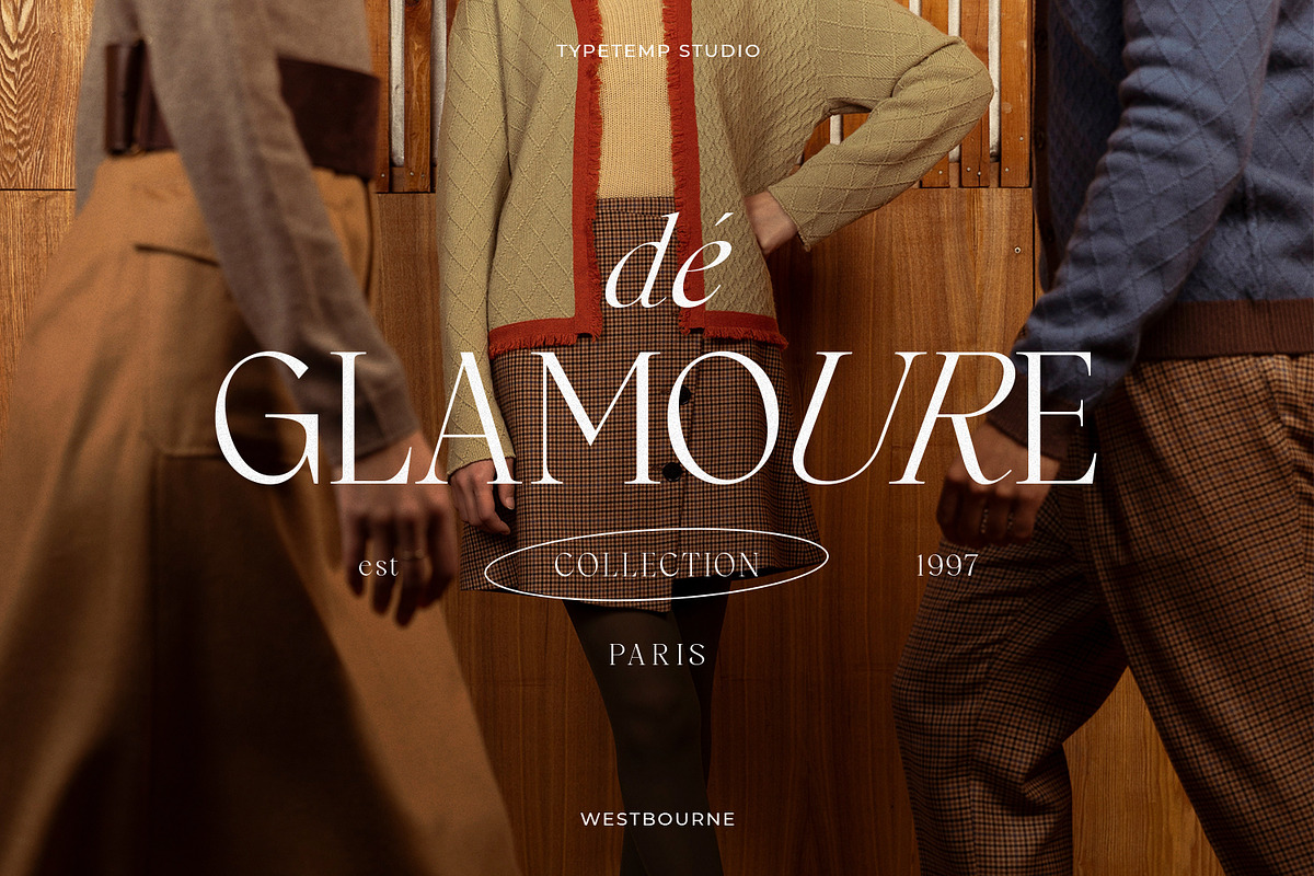 Westbourne - Modern Serif Typeface, a Serif Font by Typetemp Studio (Photo 12 of 17)