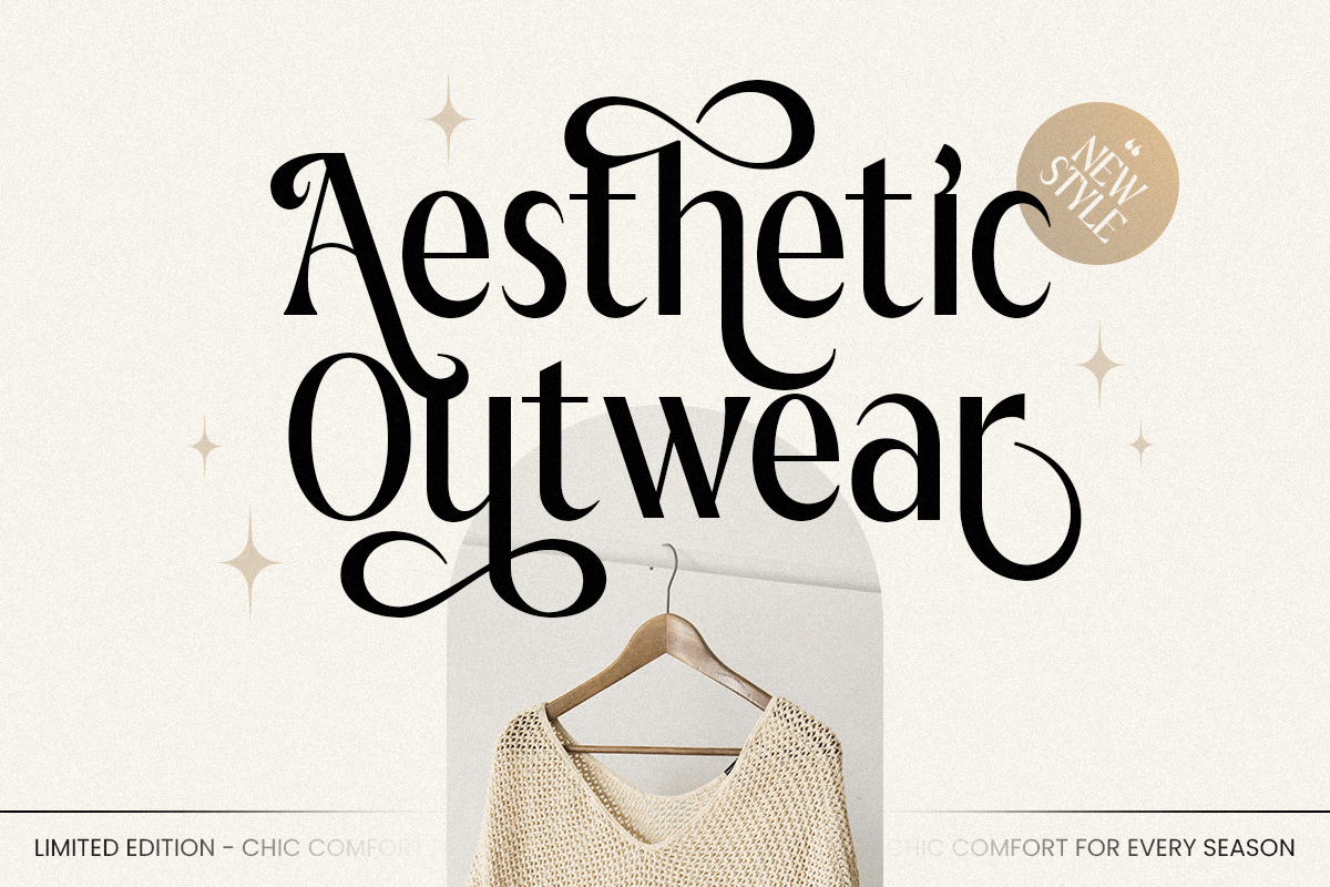 Bachon - Luxury Elegant Font, a Sans Serif Font by Sensatype (Photo 5 of 14)