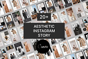Aesthetic Instagram Story Canva, a Social Media Template by Pixel Blend (Thumbnail 1 of 5)