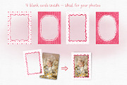 Watercolor Red Frames Borders, an Object Graphic by Solo Art Original (Thumbnail 10 of 14)