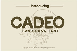 Cadeo | Vintage Sans Serif Fonts