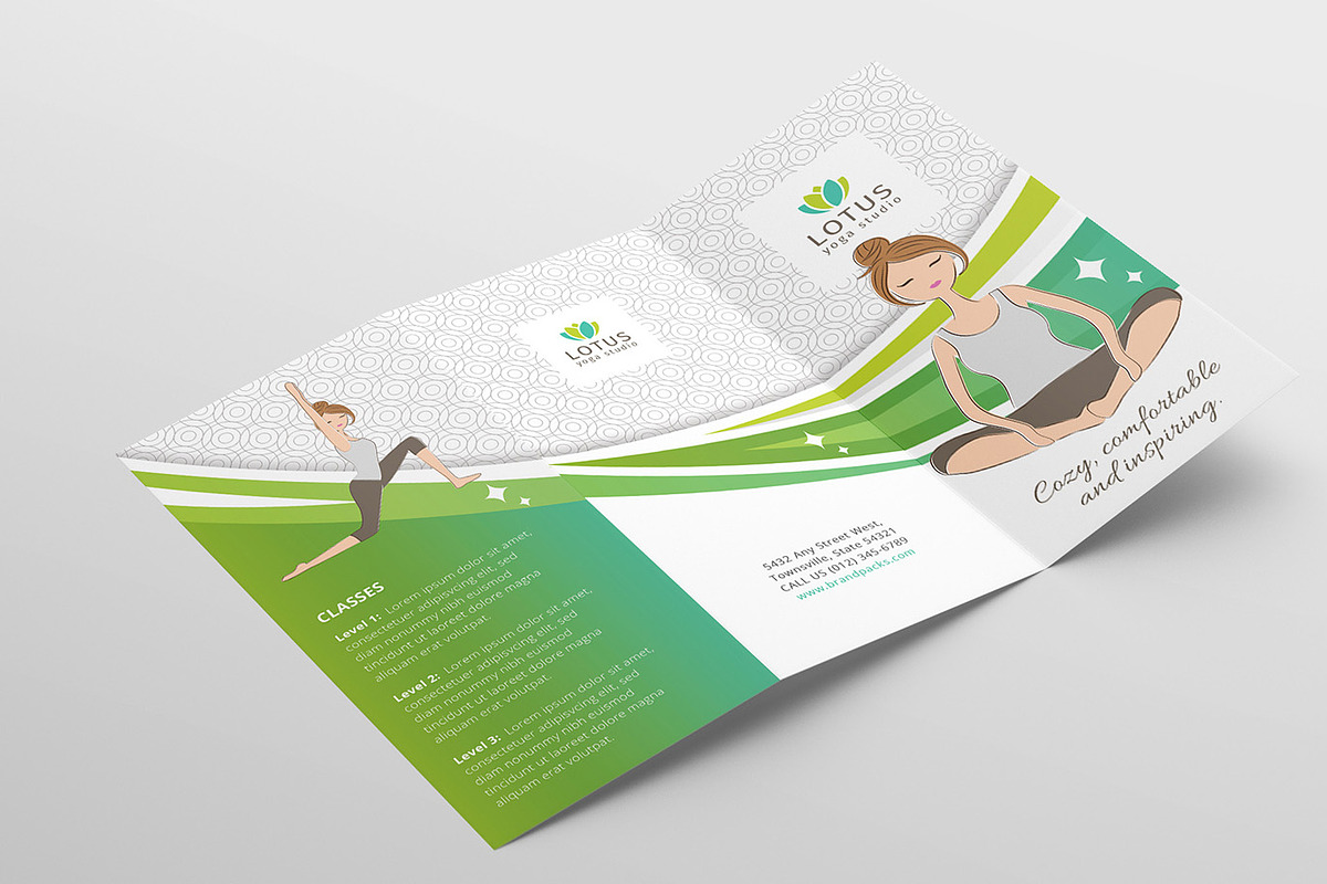 Yoga Studio Templates Pack, a Flyer Template by BrandPacks (Photo 14 of 14)