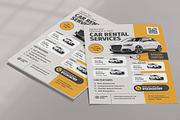 Car Rental Flyer Template Design, a Flyer Template by C-Kav (Thumbnail 3 of 4)