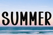 Bubble Water, a Script Font by InermediaSTUDIO (Thumbnail 3 of 7)