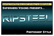 10 Photoshop Styles: Superheroes v1, a Layer Style Add-On by SuperheroVisions (Thumbnail 8 of 15)