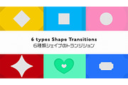 6types Shape Transitions (Mogrt), a Templates & Theme by mikenoki (Thumbnail 1 of 2)