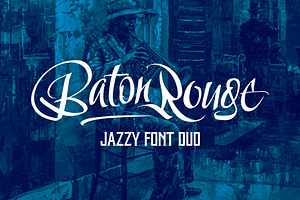 Baton Rouge Font Duo
