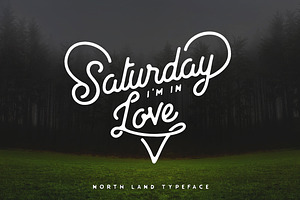 North Land Typeface - Font Bundle