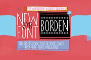 Borden, a Handwritten Font by La Boite Graphique (Thumbnail 1 of 4)