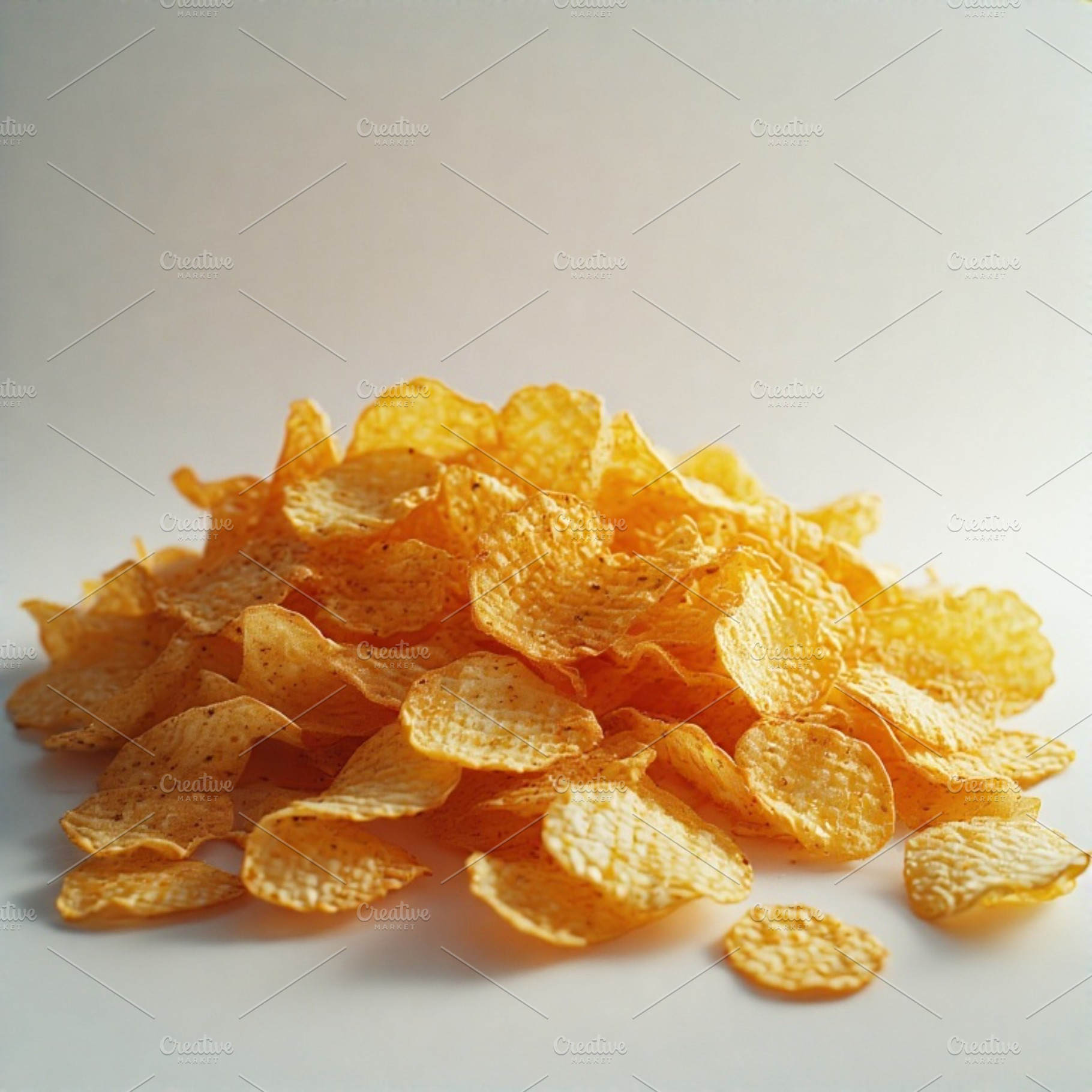 Patotoes chips stock image, a Food & Drink Photo by ComfortQ