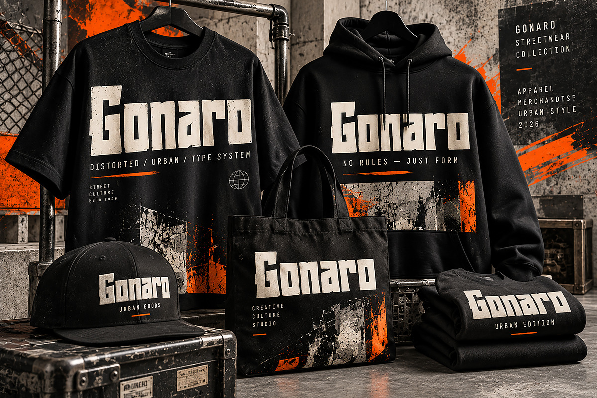 Gonaro, a Script Font by Wow Magic (Photo 4 of 4)