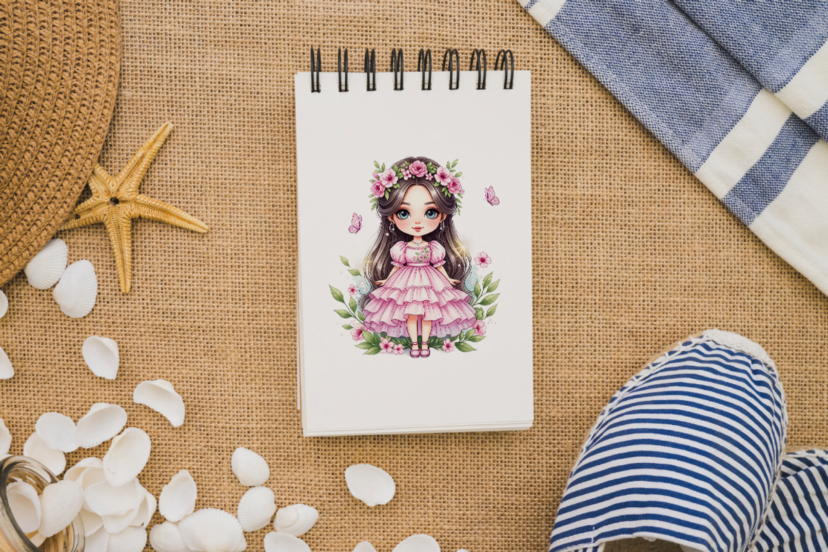 Spring Fashion Girl PNG Clipart., an Object Illustration by KennedyStudio (Photo 4 of 5)