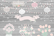BIG WEDDING BUNDLE, a Texture Illustration by burlapandlace (Thumbnail 17 of 22)