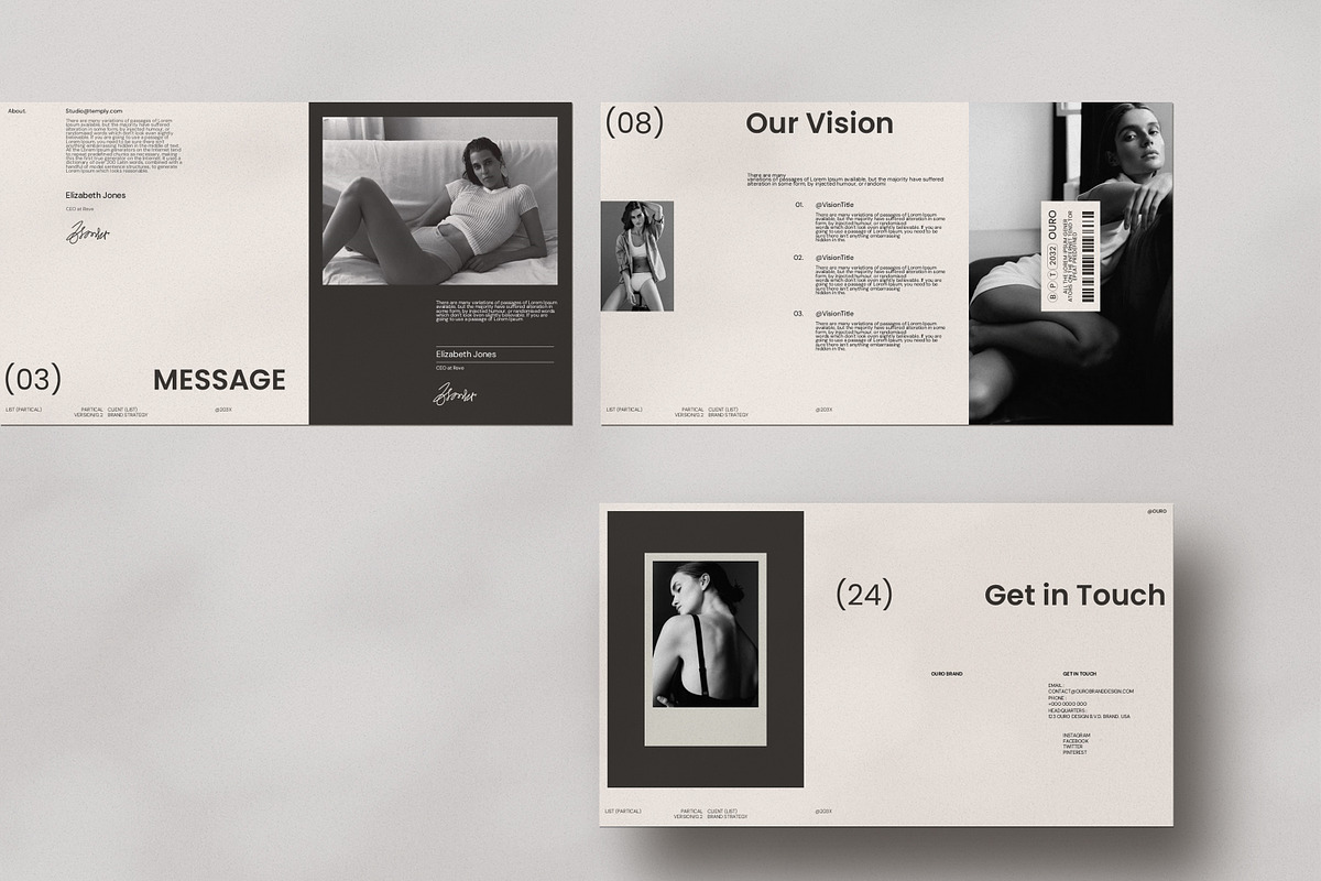 Ouro Brand Strategy Presentation, a Presentation Template by Studio Temply (Photo 5 of 12)