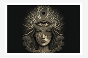 Sham Collection · Shaman Art, a Person Illustration by milatovar (Thumbnail 7 of 18)