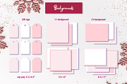 Pink Christmas Clipart & Patterns, a Decorative Illustration by AvaAva (Thumbnail 23 of 25)