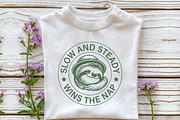 Funny Sloth Quote Chill Design, an Illustration by Pixels.Craft (Thumbnail 2 of 7)