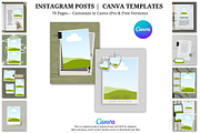 Canva Instagram Templates Vintage, a Social Media Template by Wicked Creative (Thumbnail 1 of 20)