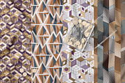 Modern Geometric Pattern Bundle, a Pattern Graphic by StudioGlouna (Thumbnail 2 of 10)