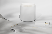 NMC - 01 Candle & matchbox mockup, a Packaging Mockup by NOMINA (Thumbnail 3 of 3)