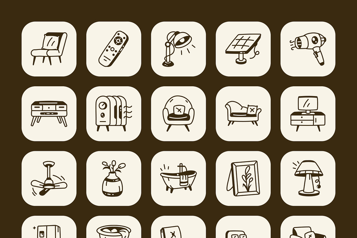 House Doodle Icon, a Solid Icon by Vectors Market (Photo 8 of 8)
