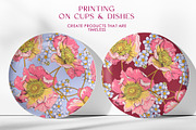Pattern collection Poppies charm, a Pattern Graphic by Natalia0307 (Thumbnail 12 of 15)