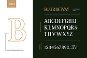 Bourdeway Decorative Serif Font, a Serif Font by UICreative (Thumbnail 5 of 5)