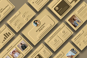 Neumorphism Quad Chart Presentation, a Presentation Template by BumbleGraph Studio (Thumbnail 4 of 4)